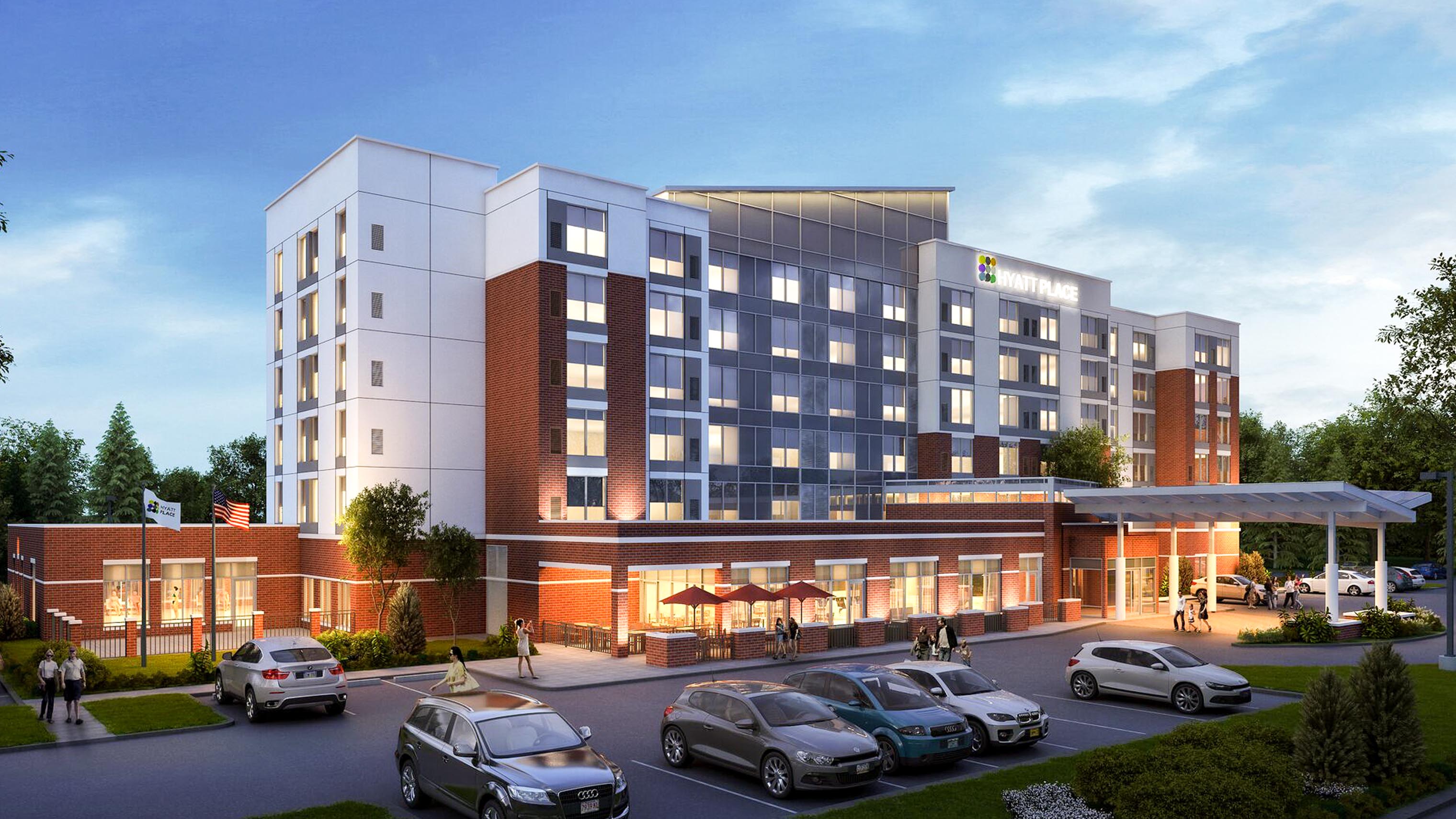 Hyatt Place rendering Flint MI