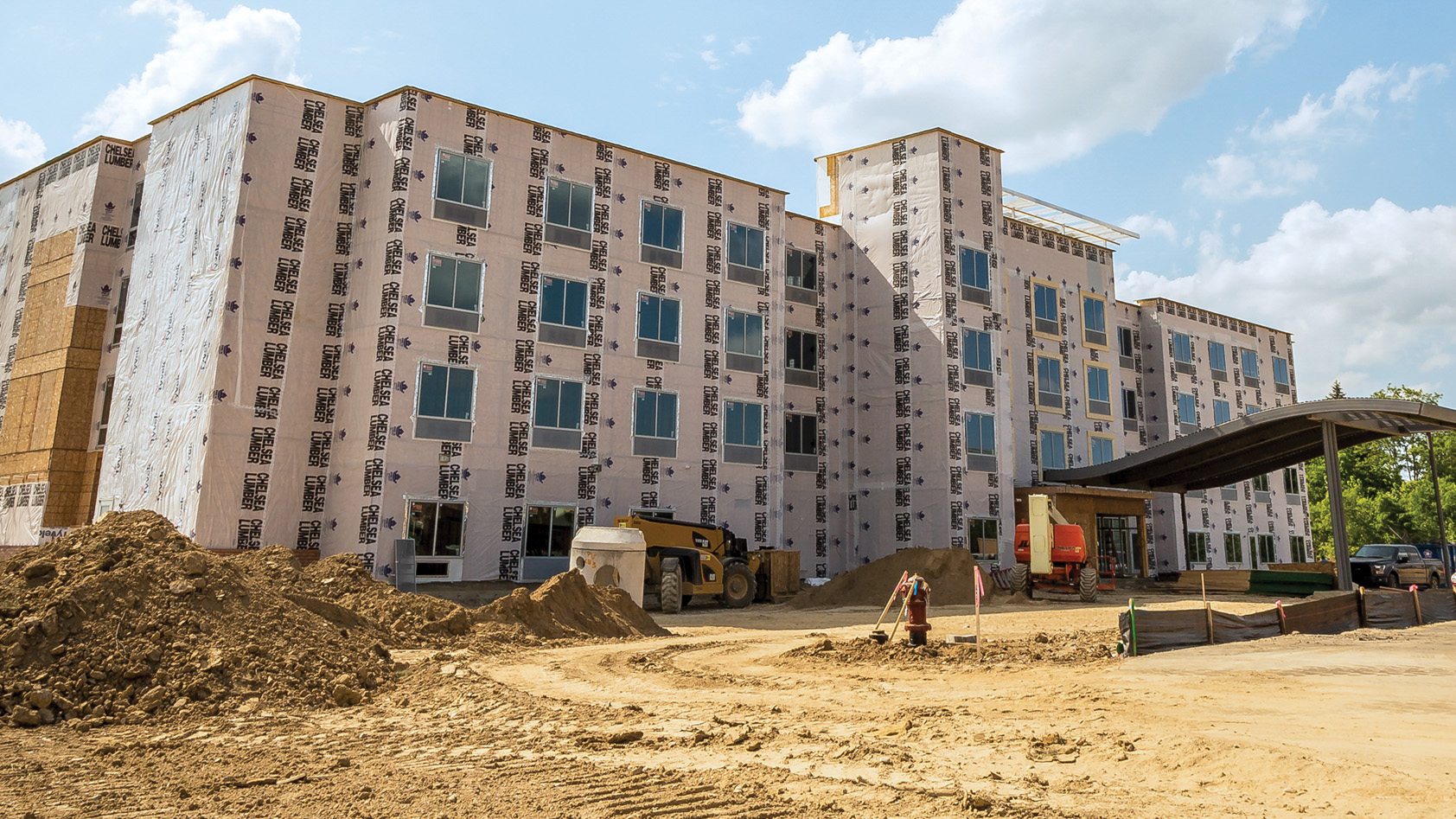 Construction of Fairfield Inn & Suites, Grand Blanc Twp, MI