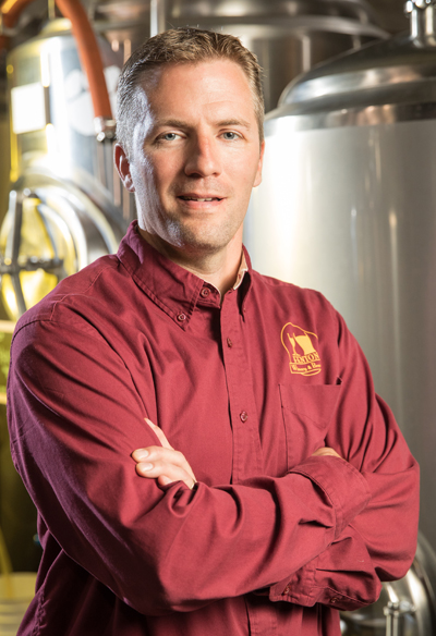 Matthew Sherrow, owner, Fenton Winery & Brewery, Fenton, MI