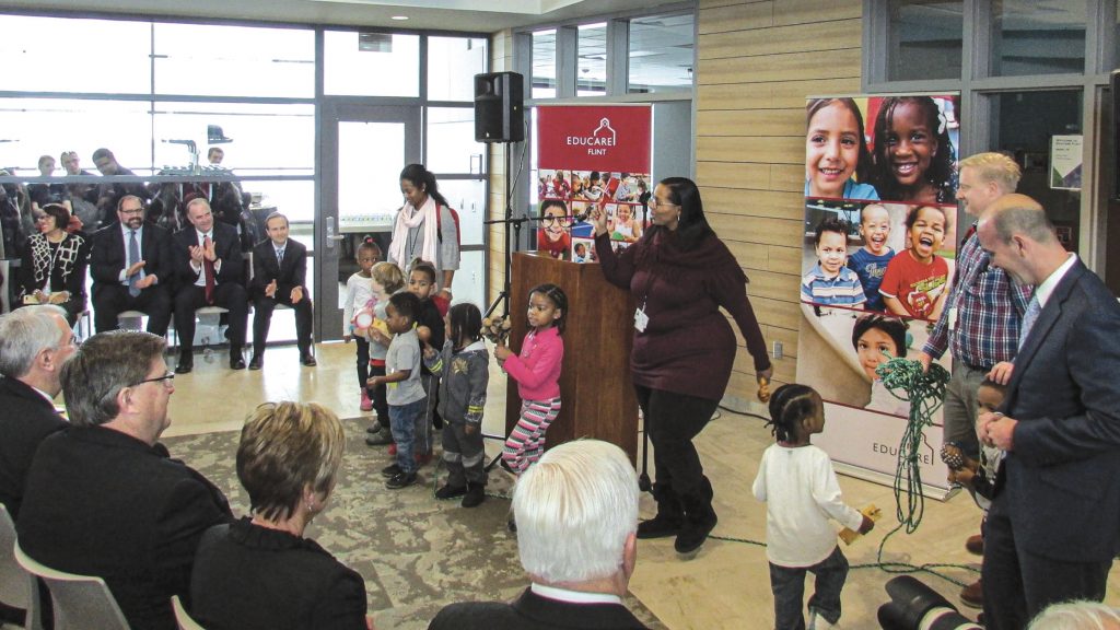 Grand opening for Educare Flint