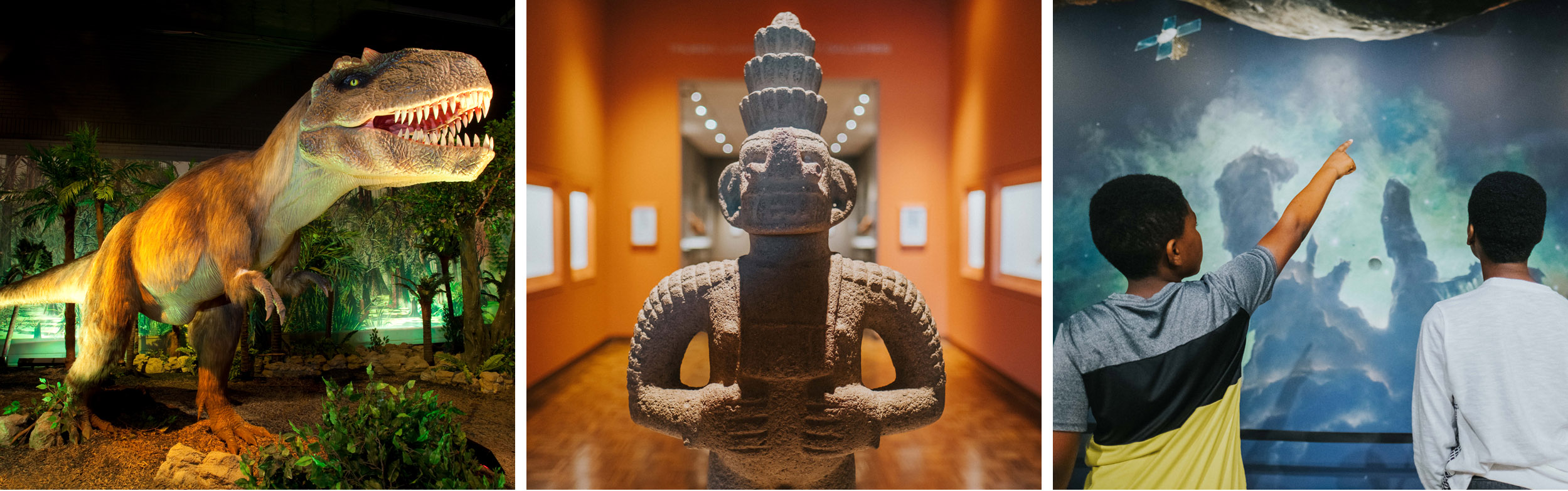 Exhibits at the Flint Cultural Center venues