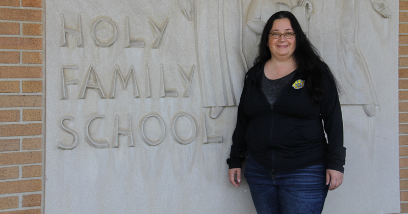 Maria Gonzalez, Holy Family School teacher