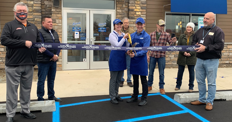 Culver's on Miller Road hold a ribbon cutting