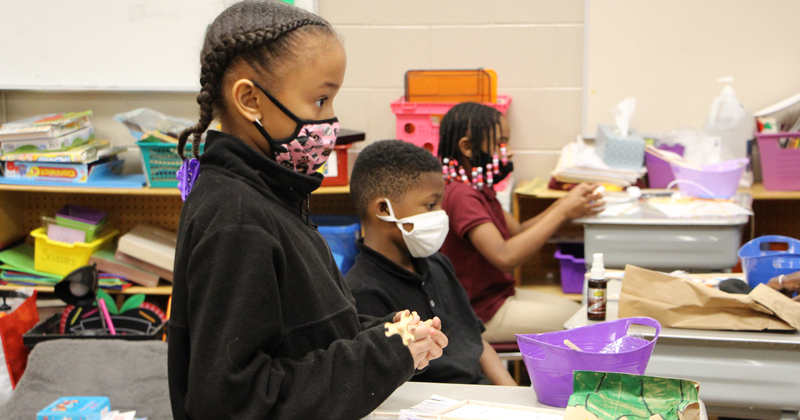 Students at International Academy of Flint 