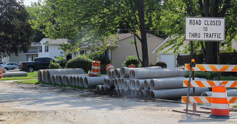 Road improvements in Swartz Creek neighborhoods