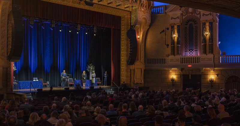 Inside the Capitol Theatre for the Art of Achievement Awards