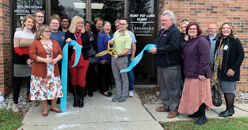 Enhanced Chiropractic ribbon-cutting