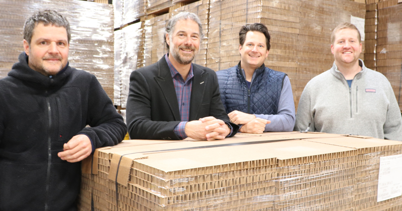 The Landaal brothers at Landaal Packaging Systems