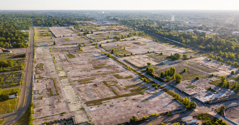 Brownfield in Flint, MI