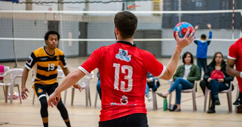 Flint City Handball players in action