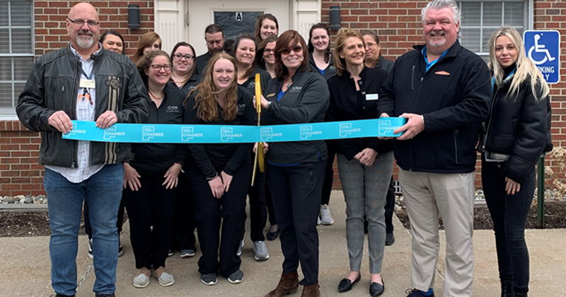 May Well Therapy ribbon cutting