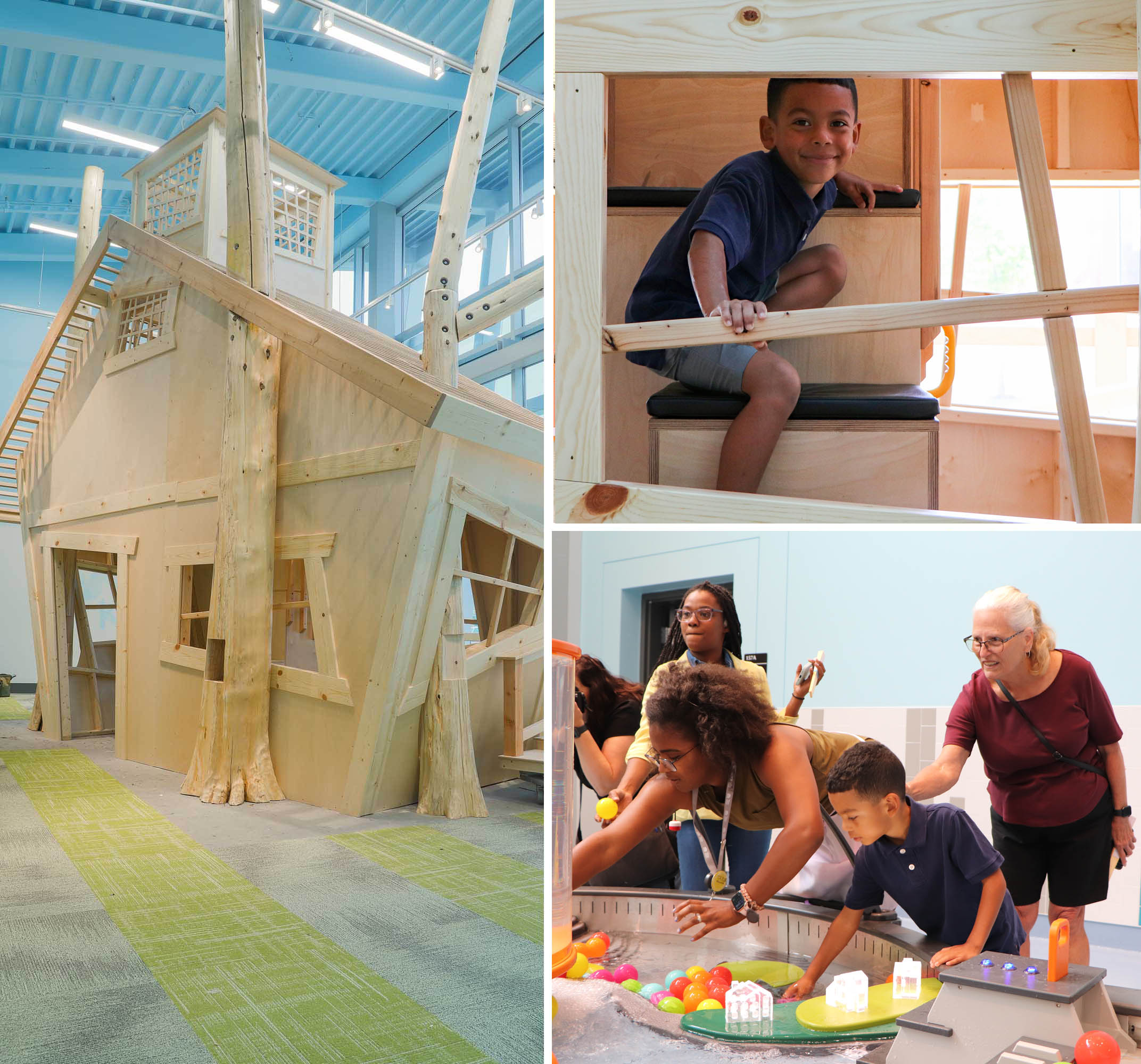 New children's galleries in the Sloan Museum of Discovery