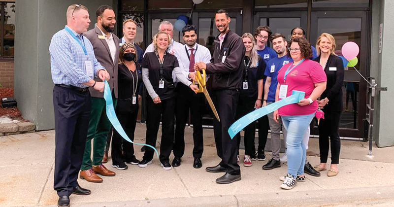 Insight Health & Fitness Center ribbon cutting