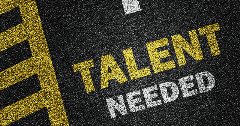 Talent Needed sign