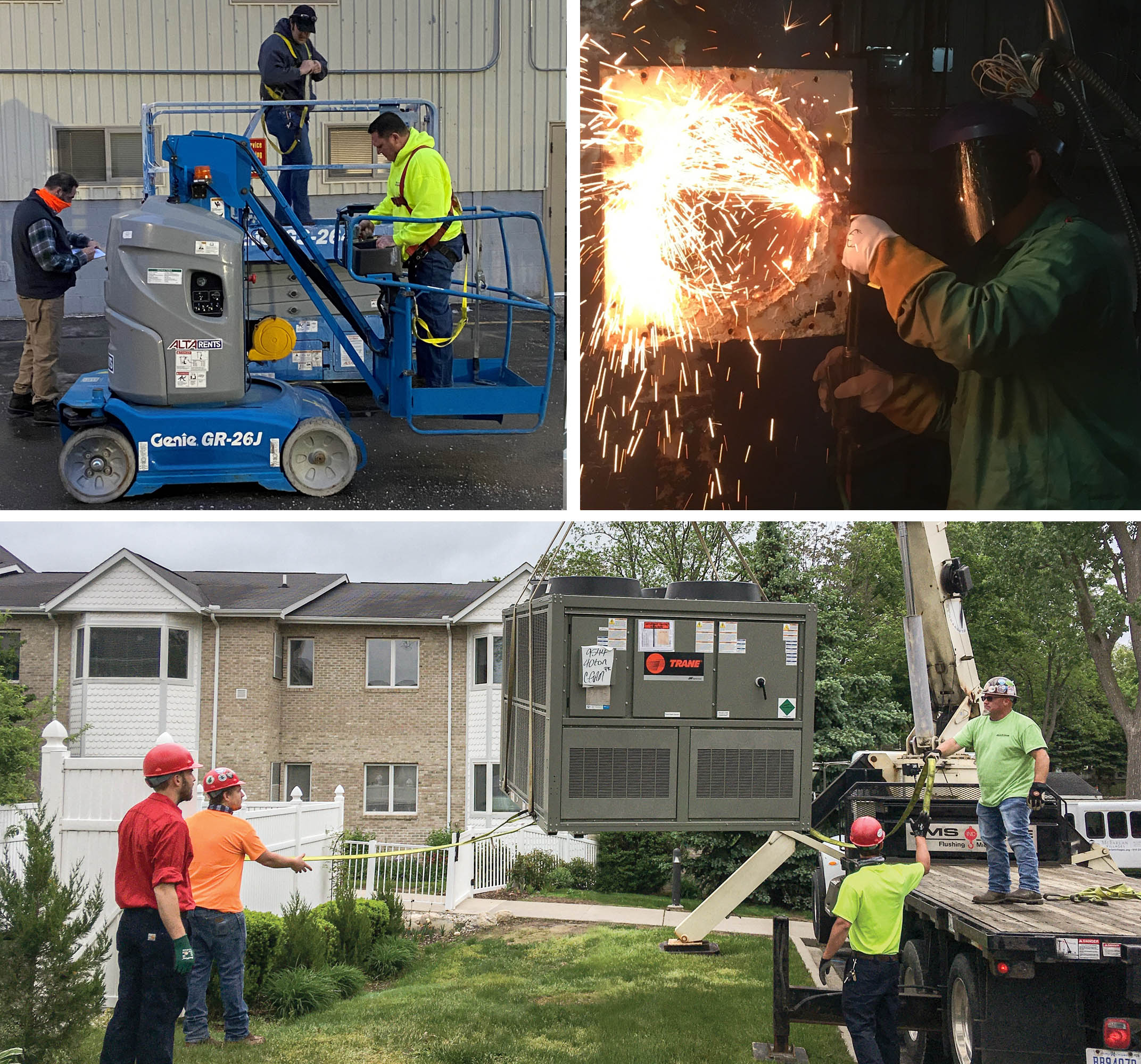 Michigan Going Pro Fund trainees at Goyette Mechanical