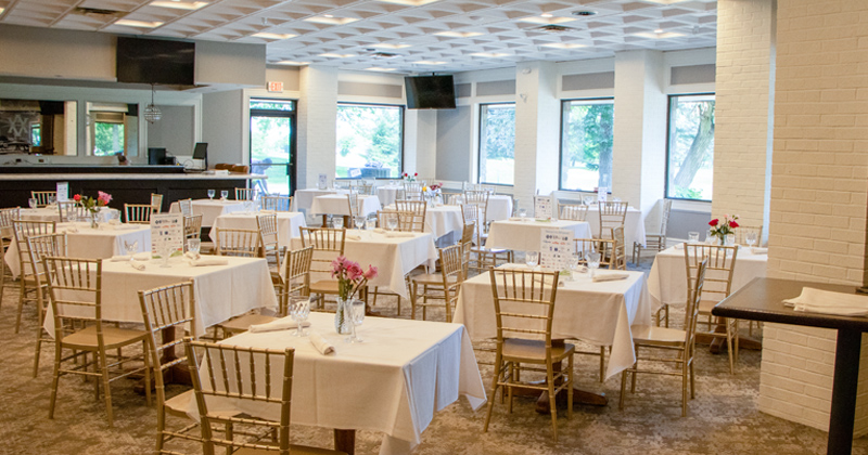 Dining facilities at Atlas Valley Golf Club