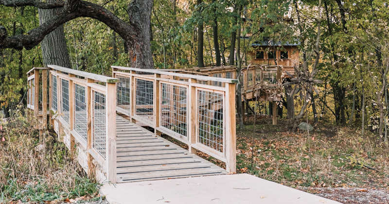 Treehouse at For-Mar Nature Center