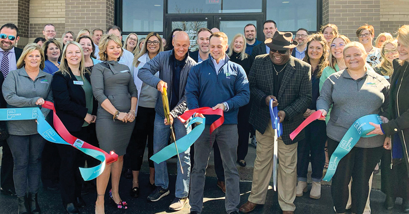 Financial Plus Credit Union ribbon cutting