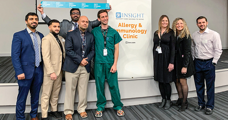 Insight Institute of Neurosurgery & Neuroscience's Allergy Clinic ribbon cutting