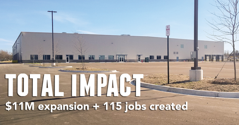 Outside photo of the Ground Effects manufacturing plant